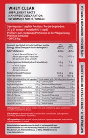 Clear Whey-100% Isolate Whey Protein